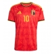 Belgia Leandro Trossard #10 Tricou Fotbal Replică Mondial 2026 Barbati Acasa Belgia Leandro Trossard #10 Tricou Fotbal Replică Mondial 2026 Barbati Acasa